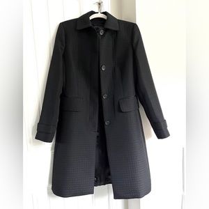 Banana republic coat women Navy blue with pockets Medium